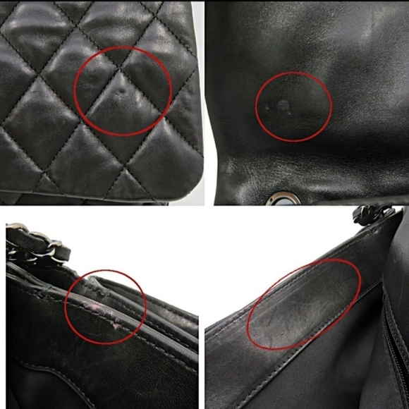 AUTHENTIC CHANEL QUILTED SHW CC CLASSIC CHAIN SHOULDER BAG - Picture 8 of 9